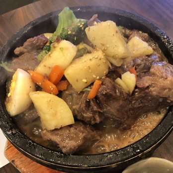 Kunjip - Galbi Jim - Braised beef short ribs with an assortment of vegetables - Korean Near Me - Santa Clara, California