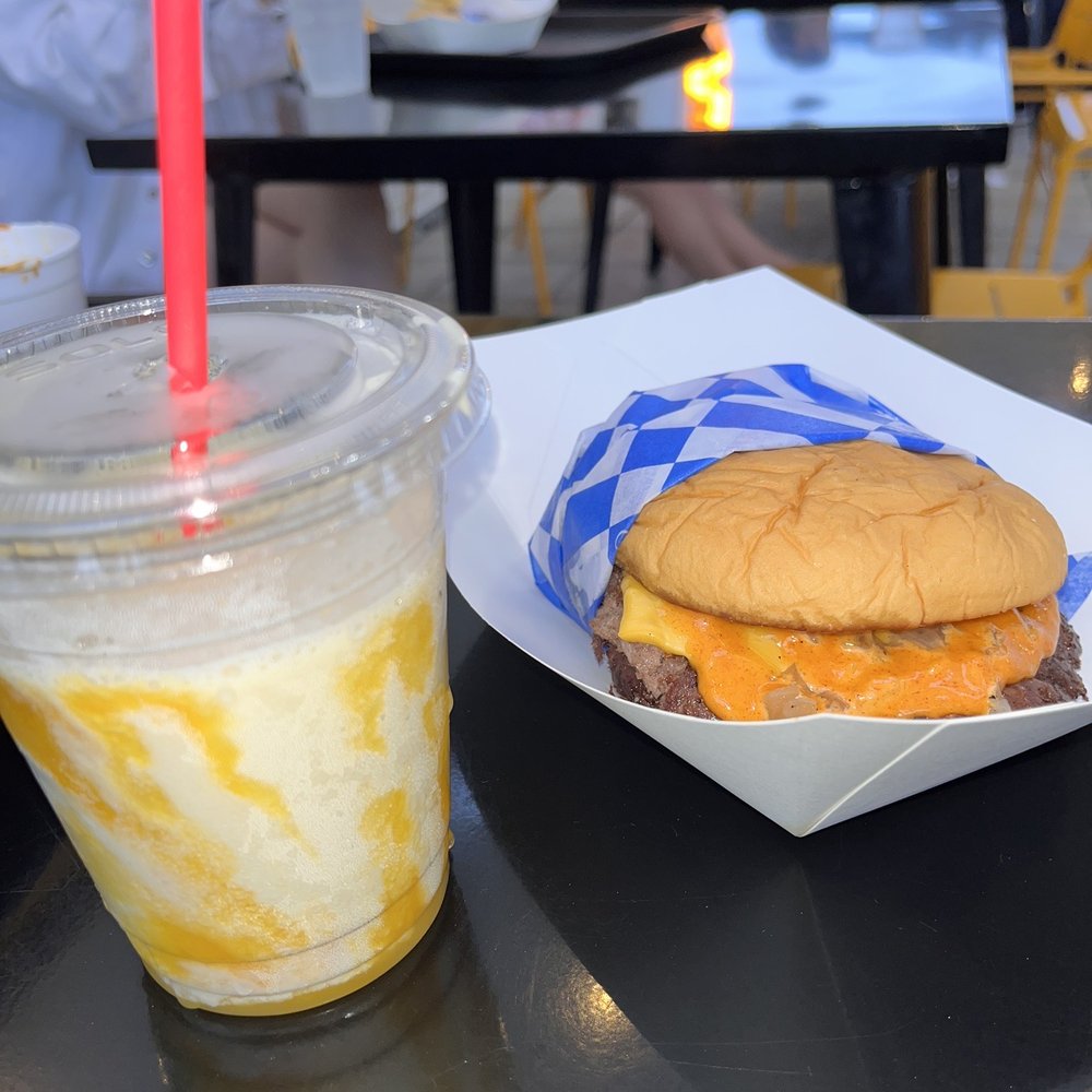 Burger Bodega - Burger and mango lassi - Burgers Near Me - Houston, Texas