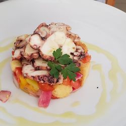 Framboise - Octopus salad.