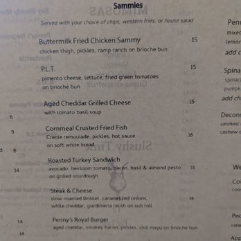 Pennyroyal Station - Lunch Menu as of 2/23 - Comfort Food Near Me - Mount Rainier, Maryland Pennyroyal Station - Lunch Menu as of 2/23 - Comfort Food Near Me - Mount Rainier, Maryland