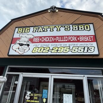 Big Fatty's BBQ - Outside - Barbeque Near Me - White River Junction, Vermont