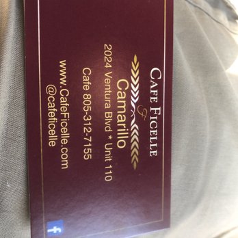 Café Ficelle - Address card - Sandwiches Near Me - Camarillo, California Café Ficelle - Address card - Sandwiches Near Me - Camarillo, California