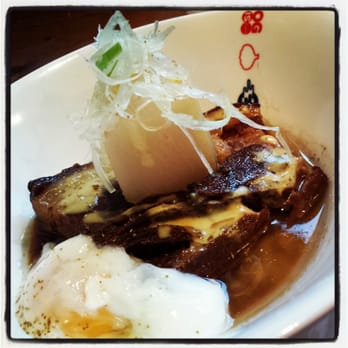 Guu with Garlic - Kakuni - stewed pork belly with daikon & egg #yumyumyum #eat2014 #VancouverBC - Japanese Near Me - Vancouver, British Columbia