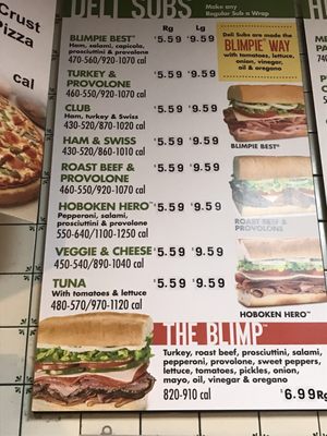 Menu photo 8 Blimpie Dumont, NJ
