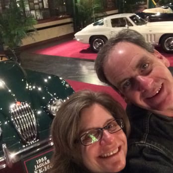 The Stutz - My wife and I in front of one of the many antique cars. - Shared Office Spaces Near Me - Indianapolis, Indiana
