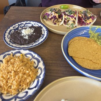 Agave Social - Side of rice beans and fish tacos in the back - Mexican Near Me - Narragansett, Rhode Island Agave Social - Side of rice beans and fish tacos in the back - Mexican Near Me - Narragansett, Rhode Island