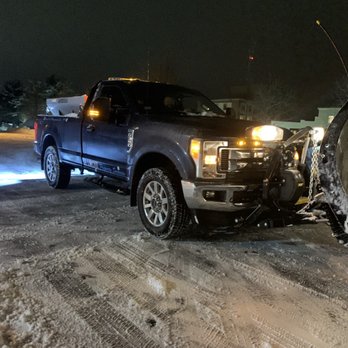 Locke Property Services - Overnight snow work - Snow Removal Near Me
