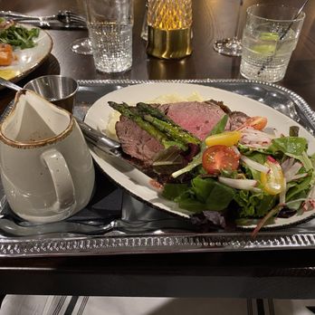 The James - 1950's Prime Rib Dinner with all the fixings! Hands down, the best prime rib I've ever had!!! - Wine Bars Near Me - Geneva, Illinois