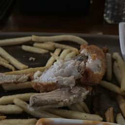 Chicken Wings tasted like wing dings had an odd texture