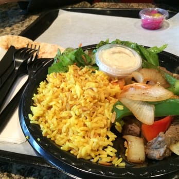 Kebab Grill - Beef kebab plate - Mediterranean Near Me - Madera, California