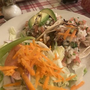 Photo of Pupuseria Mi Ranchito - Kingston, NY, United States. Salad and Tacos