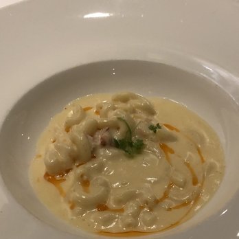Mizuna - Butter Poached Maine Lobster Macaroni & Cheese - New American Near Me - Denver, Colorado Mizuna - Butter Poached Maine Lobster Macaroni & Cheese - New American Near Me - Denver, Colorado