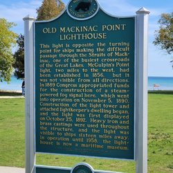 Old Mackinac Point Lighthouse - Historic Marler