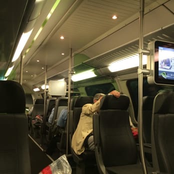 CAT - City Airport Train - Upper deck with info screen - Trains Near Me - Vienna, 9
