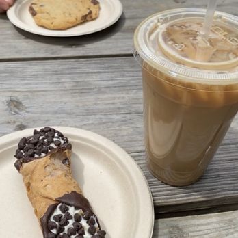 Mozart's Coffee Roasters - Vegan chocolate chip cookies (above), Vietnamese iced coffee, Canoli - Coffee & Tea Near Me - Austin, Texas Mozart's Coffee Roasters - Vegan chocolate chip cookies (above), Vietnamese iced coffee, Canoli - Coffee & Tea Near Me - Austin, Texas