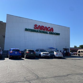Saraga International Grocery - cars parked in front of the store - Imported Food Near Me - Columbus, Ohio Saraga International Grocery - cars parked in front of the store - Imported Food Near Me - Columbus, Ohio