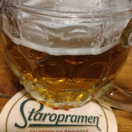 Beer at La Republica, Prague Beer at La Republica, Prague