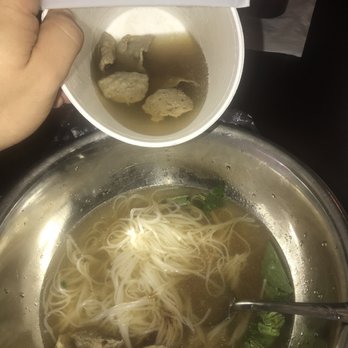 Sprout's Springroll & Pho - Beef n meatball pho - Vietnamese Near Me - Arlington, Texas