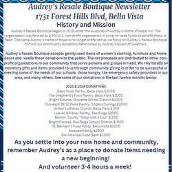 Audrey's Resale Boutique