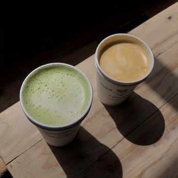 Slow Hand Coffee Bakeshop - Matcha & bourbon vanilla latte - Coffee & Tea Near Me - Nashville, Tennessee Slow Hand Coffee Bakeshop - Matcha & bourbon vanilla latte - Coffee & Tea Near Me - Nashville, Tennessee