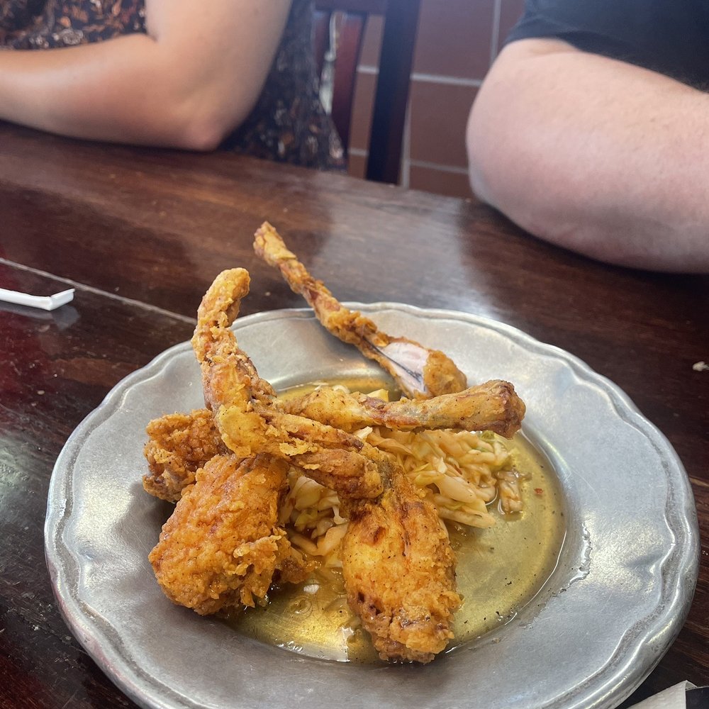 Bluegrass BBQ - Frog legs appetizer. - Barbeque Near Me - Pembroke, Virginia
