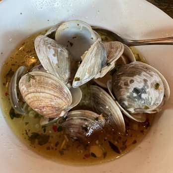 Bravas Bar de Tapas - Steamed Clams in Cava with Garlic , Parsley , Chili Flakes - Spanish Near Me - Healdsburg, California Bravas Bar de Tapas - Steamed Clams in Cava with Garlic , Parsley , Chili Flakes - Spanish Near Me - Healdsburg, California
