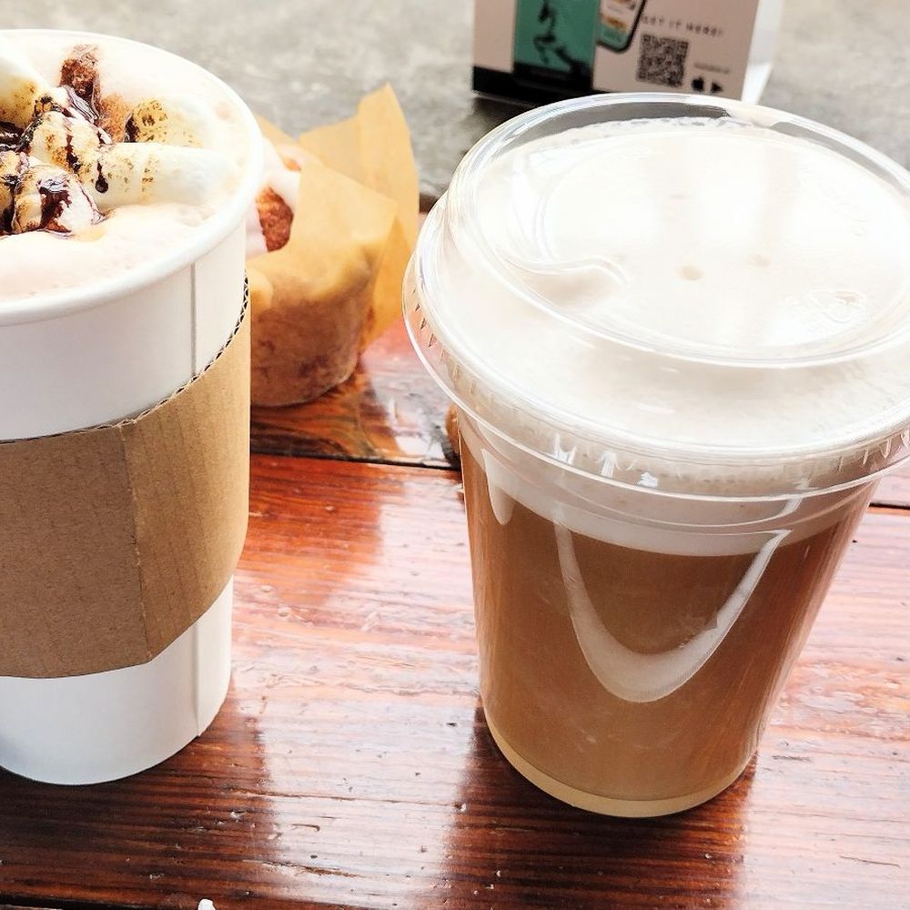 Fort Smith Coffee Co - S'mores latte and Autumn leaves nitro - Coffee & Tea Near Me - Fort Smith, Arkansas Fort Smith Coffee Co - S'mores latte and Autumn leaves nitro - Coffee & Tea Near Me - Fort Smith, Arkansas