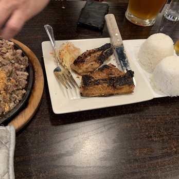 Gerry's Grill - Sisig and tuna steak grilled - Filipino Near Me - Artesia, California