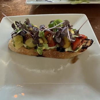 MK Kitchen - Tomato & Basil Bruschetta - New American Near Me - Gorham, Maine