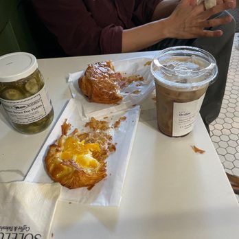 Soleluna - Mango pastry, ham and cheese, creddi cappuccino - Bakeries Near Me - Washington, DC, District of Columbia