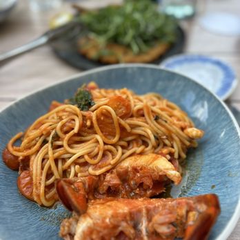 Noe - Lobster spaghetti! The best! - Italian Near Me - Kapolei, Hawaii