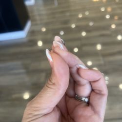 My Organic Nail Spa - Horrible nails!! Do not go!! $50 for this!!! Never again!!