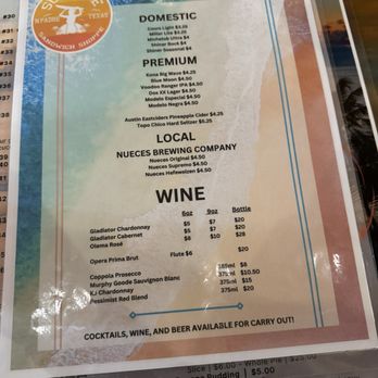 Surfside Sandwich Shoppe - Sandwiches Near Me - Corpus Christi, Texas