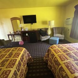 Dollar Inn - view from bedside