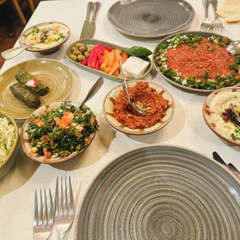 Carousel Restaurant - Family Dinner Mezza Only - Middle Eastern Near Me - Glendale, California