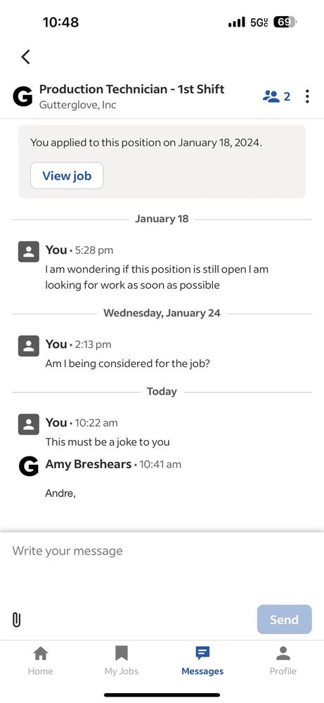 Slide of Gutterglove