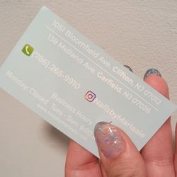 Nails By Mariaale - Business Card