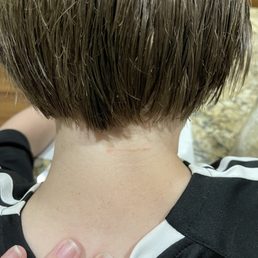 Cut by the clippers.