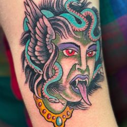 Randy Adams Tattoo Studio - Medusa by Matt VanCura