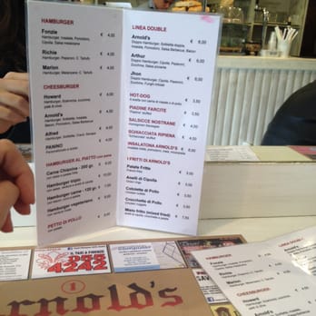 Arnold's Firenze - Burgers Near Me - Florence, FI
