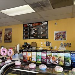 Menu, counter