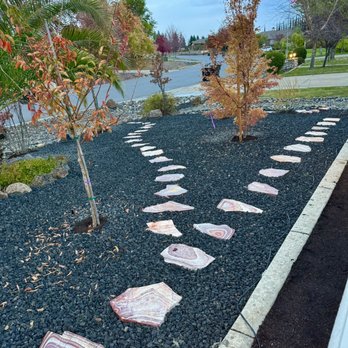 NT Landscaping Service - Exotic stepping stones! - Landscaping Near Me - Elk Grove, California