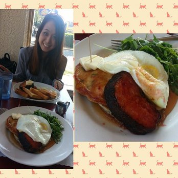 The Red Wagon - Breakfast with my lady at the Red Wagon. Pork belly, over easy egg, arugula, green onion pancakes with star anise syrup - Diners Near Me - Vancouver, British Columbia The Red Wagon - Breakfast with my lady at the Red Wagon. Pork belly, over easy egg, arugula, green onion pancakes with star anise syrup - Diners Near Me - Vancouver, British Columbia