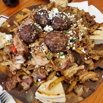 Local Greek - Mixed Grill platter - Greek Near Me - Princeton, New Jersey