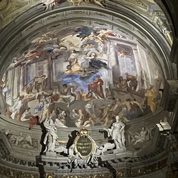 Ancient and Recent - Church ceiling - Tours Near Me - Rome, RM