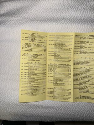 Menu photo 4 Lang Van Charlotte, NC