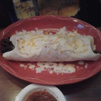 El Zarape Mexican Restaurant - Xxl California Carne asada burrito. Huge!! Husband said it was awesome! - Mexican Near Me - Morehead City, North Carolina