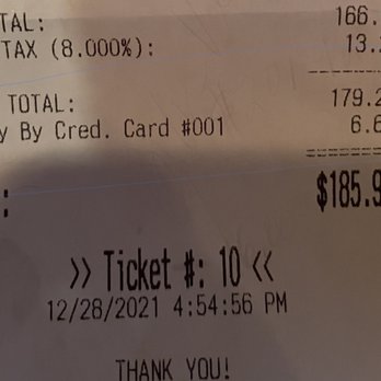 Lilly's Steaks & Cocktails - Service charge - Steakhouses Near Me - Windham, New York