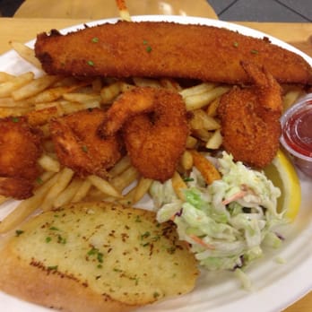 Fish Dish - My dad got fish and chips despite our complaints to order something heart healthy. - Seafood Near Me - Burbank, California Fish Dish - My dad got fish and chips despite our complaints to order something heart healthy. - Seafood Near Me - Burbank, California