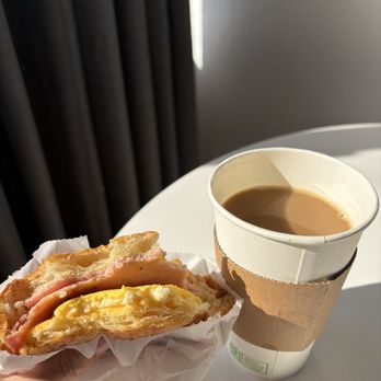 Maleko Coffee And Pastries - Drip Coffee 16 oz Ham, egg & cheese sandwich - Coffee & Tea Near Me - Honolulu, Hawaii Maleko Coffee And Pastries - Drip Coffee 16 oz Ham, egg & cheese sandwich - Coffee & Tea Near Me - Honolulu, Hawaii